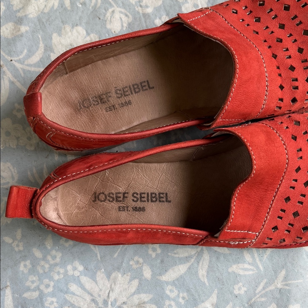 Josef Seibel Sofie Leather slip on flats Euro 40 - Picture 4 of 10